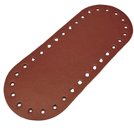 Angel Çanta Aksesuar Gerçek Deri Taba 20x8 cm Oval Çanta Tabanı