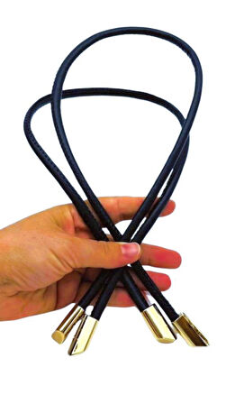 Angel Çanta Aksesuar 60 cm Lacivert Renk Trend Model Çift Çanta Sapı