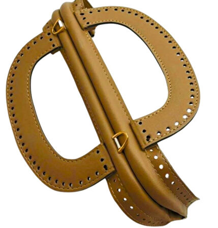 Angel Çanta Aksesuar 25 cm Suni Derili Hardal Renk Gizli Çanta Bursu Yeni Model 