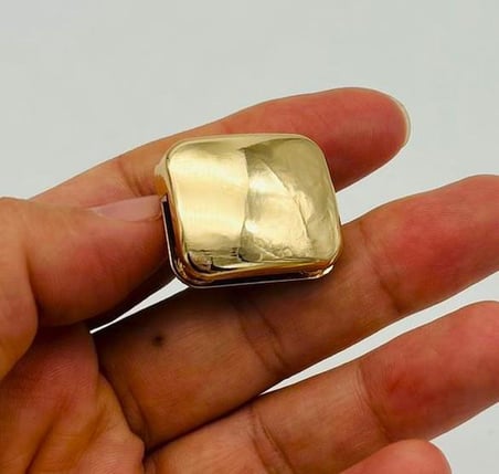 Angel Çanta Aksesuar Light Gold Renk  2.5x2 Cm Mıknatıslı Kilit