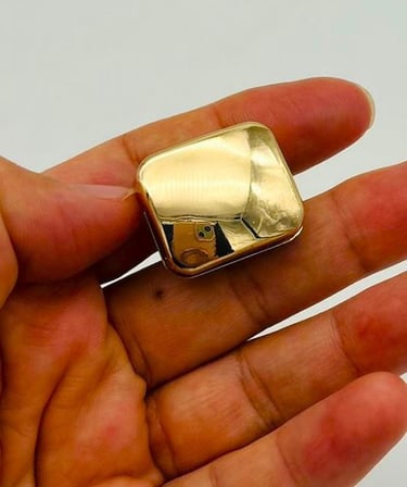 Angel Çanta Aksesuar Light Gold Renk  2.5x2 Cm Mıknatıslı Kilit