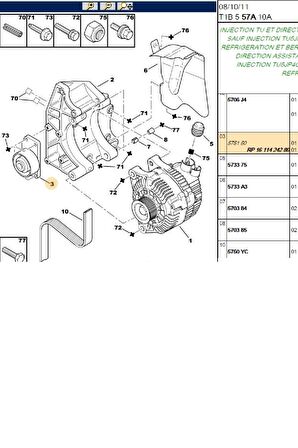 Gergi Makarası 206 Partner M59 Xsara Berlingo M59 (1611424280-531030610)