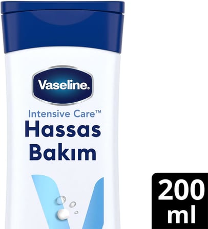 Vücut Losyonu Hassas Bakım Kuru Çok Kuru ve Hassas Ciltler İçin 200 ml