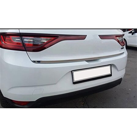 DB Chrome Renault Megane 4 HB Krom Bagaj Alt Çıta 2016 Sonrası P.Çelik