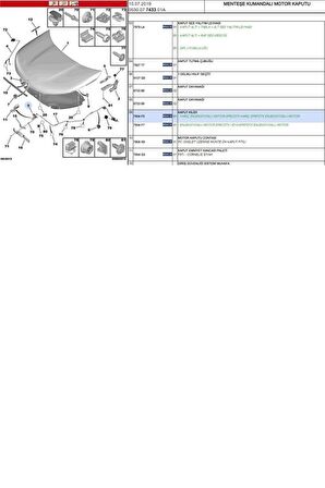 Kaput Kilidi C4 II (7934F5-BCI309025)