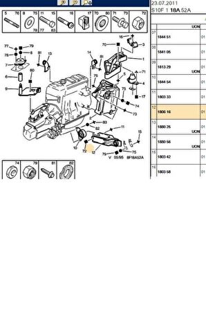 Motor Takozu Alt 106 (R51963-180616)