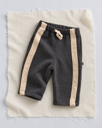 Bebek Şeritli Pantolon | 3 İplik Şardonlu | 6 Ay–4 Yaş | Kız & Erkek | RG Brand | RG406
