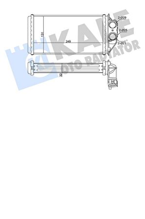 Kalorifer Radyatörü 307 (346290-6448K4)