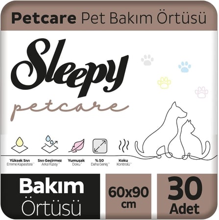 Petcare Pet Bakım Örtüsü 60x90 cm 30 Adet
