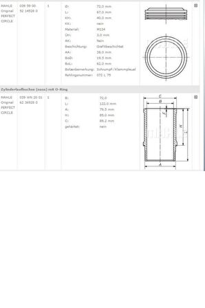 Motor Kiti 106 205 306 TU1K TU1 (0395990-0114L7)