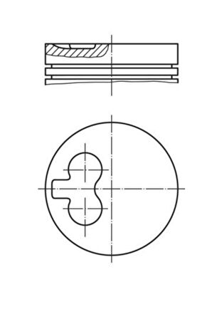 Piston Sekman Std Partner Expert (0400100-0628J2)