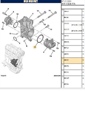 Termostat Kapak Conta TU3 (120696)