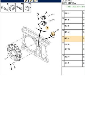 Fan Rezistansı 406 607 807 Partner Xsara Berlingo (1267A9-HLR100032)