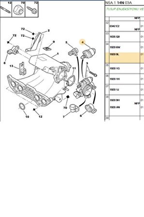 Rolanti Ayarlayıcı 106 306 206 Saxo Partner Berlingo (HLAB3201-19209L)