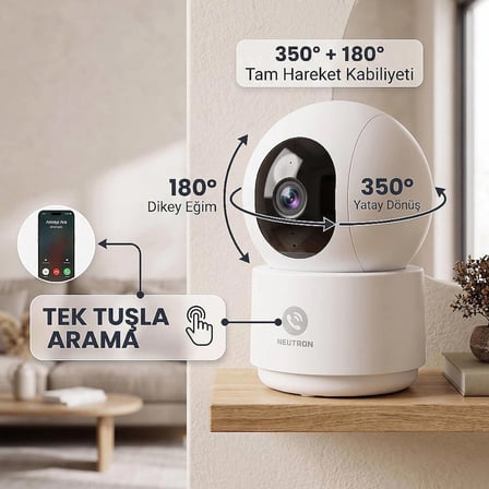 Neutron NTL-IP15-3MP Akıllı Ev Kamerası