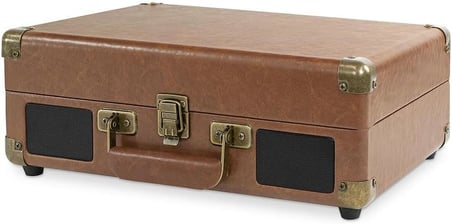 ST14012 Retro Pikap - Kahverengi- Bluetooth ve Şarj Özellikli - Tüm Plakları Çalabilme