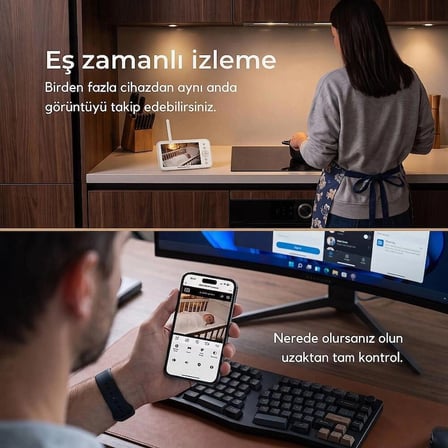 Neutron NTL-BC-04WBM Monitörlü Bebek Kamerası, Ebeveyn Ekranlı ve Ninni Özellikli Bebek Kamerası