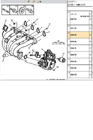 Emme Manifold Contası 306 406 (713589900-0348K6)