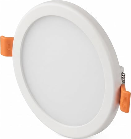 Cata CT-5645 6W Plus Ayarlanabilir Delik Çaplı Sıva Altı LED Panel Armatür, Çerçevesiz İnce Tasarım Tavan Spot Lambası (1 Adet - Beyaz - 6400K)