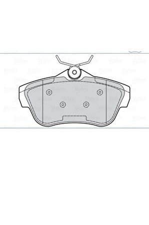 Arka Fren Balatası Jumpy Expert  (670005-425367)