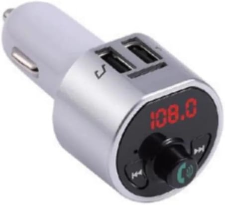 G10 PD Şarj Özellikli Dijital Göstergeli Bluetooth Fm Transmitter Gümüş