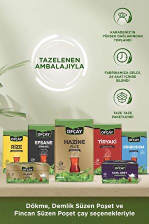 Ofçay Hazine Dökme Siyah Çay 1000gr