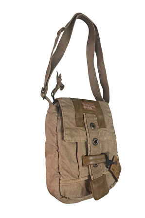 Vintage Küçük Salaş Unisex Günlük Çapraz Postacı Çantası S boy 20x24cm