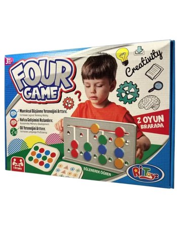 🎯 Four Game Kutu Oyunu – Strateji ve Eğlencenin Buluştuğu 2 Kişilik Zeka Oyunu
