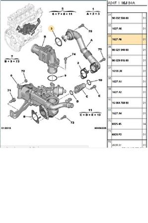 Egr Ara Conta EURO5 (1627A6)