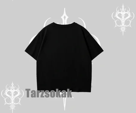 Oversize Tshirt Tsundere Anime Japanese Style Baskılı