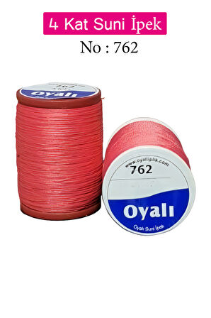 Oyalı 4 Kat Suni İpek İplik İğne Oyası Boncuk İpi Tığ Oyası No:762