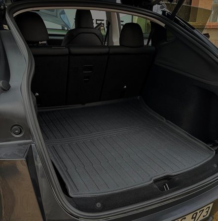 Li Parts Tesla Model Y Juniper ve Standart Uyumlu Premium Saf Tpe Kokusuz Bagaj Havuzu Paspası 1 Parça