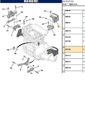 Motor Takozu Sol 207 (MH13126-59840-181392)