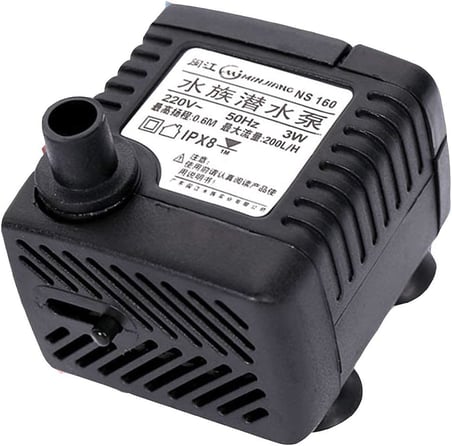 WP-3200 Akvaryum Kafa Sump Motoru 5W 300 Lt Saat