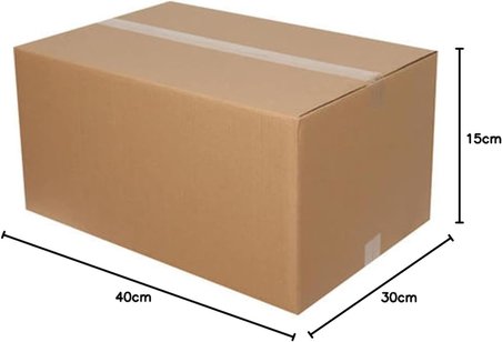 Taşınma Kolisi, Çift Oluklu, E-Ticaret, Çeyiz Kolisi T/SSS/S (40x30x15 15 adet)