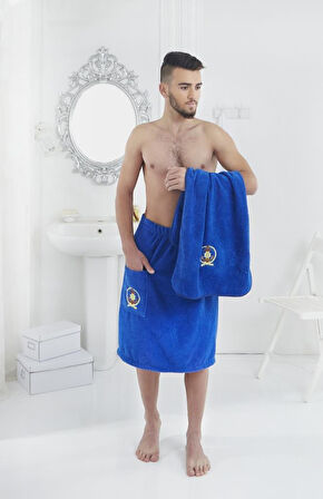 Cotton Pamır Erkek Sauna Havlu Seti