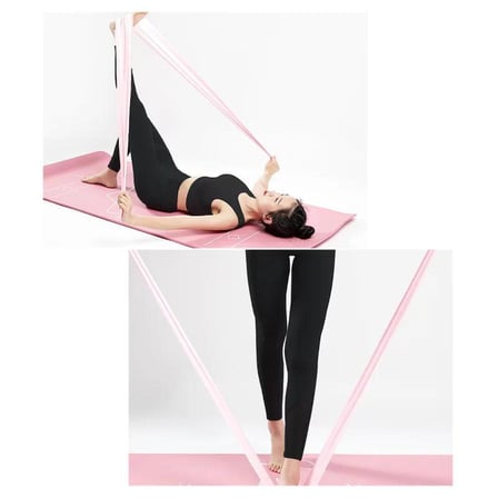 Pilates Bandı Yumuşak 150 X 7.5 Cm Egzersiz Direnç Lastiği