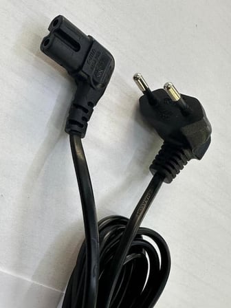 2.5 metre teyp power kablo 2.5 metre televizyon power kablo