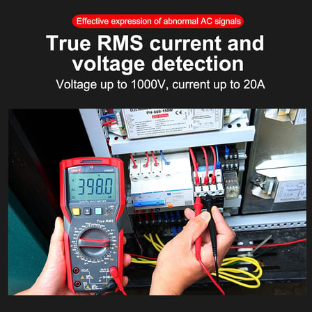 Unı-t Ut 89X Dijital Multimetre True Rms Ncv 1000V Ac/Dc 20A Ac/Dc