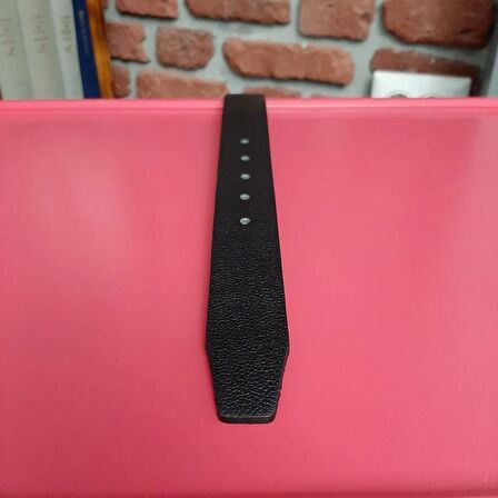 Erkek Kemer 3,5 Cm. Düz Siyah Hakiki Deri (Vejetal Dana Derisi) 120 Cm. Gvn-0055