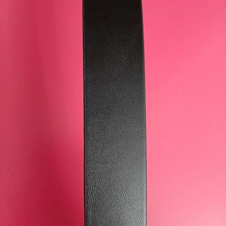 Erkek Spor Kemer 4 Cm. Düz Siyah 105 Cm. Gvn-0057