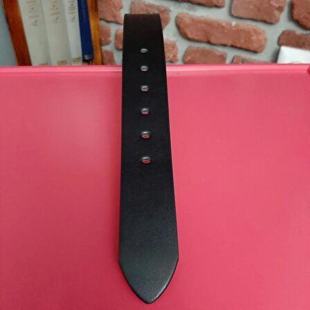 Erkek Spor Kemer 4,5 Cm. Düz Siyah 135 Cm. Gvn-0058
