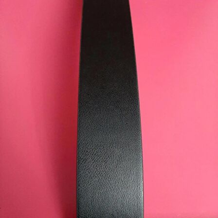 Erkek Spor Kemer 4,5 Cm. Düz Siyah 135 Cm. Gvn-0058