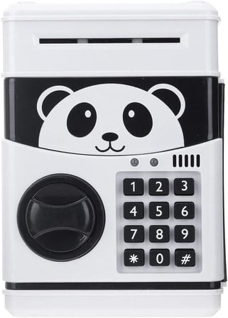 Panda Kasa Şeklinde Elektronik Şifreli ATM Kasa Kumbara