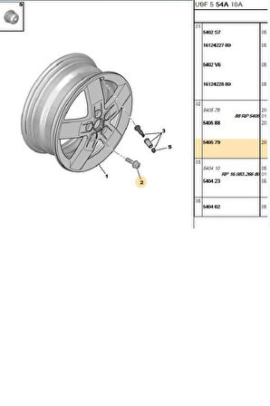 Boxer Jumper Ducato3 Bijon  2006- Azm (Azim124-Mga77049-Swag 62932442-0209Z5-540579-1351203080)