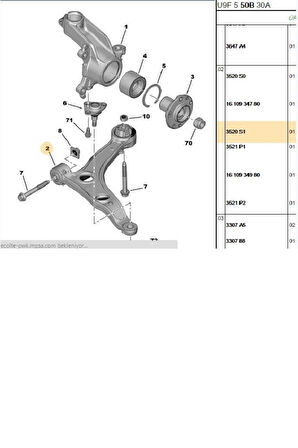 Boxer Jumper Ducato3 Sol Salıncak (97Pu06991-Vot-1023504-3520S1-1352227080)