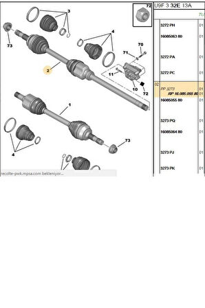 Boxer Jumper Ducato3 Sağ Aks (Vd1018-Fı-8028-Mga-70150-3273Pp-1607113480-1369960080-10500006-Pg1200)