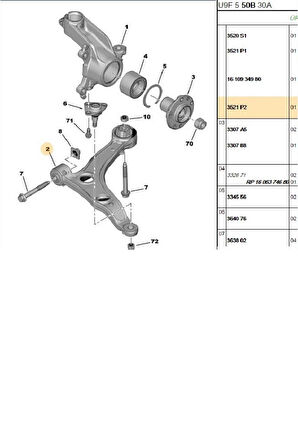 Boxer Jumper Ducato3 Sağ Salıncak (97Pu06992-Vot-1023505-3521P2-1352226080-9706992)