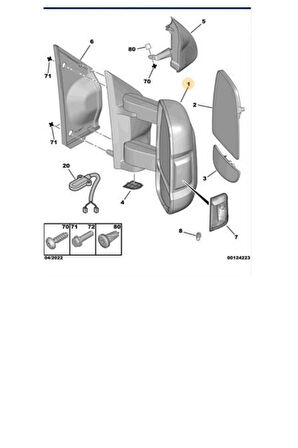 Boxer Jumper Ducato3 Ayna Sağ (E2310-8153Y6-735424397)
