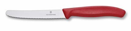 Victorinox Swiss Classic Sebze Bıçağı Seti 3'lü Kırmızı 